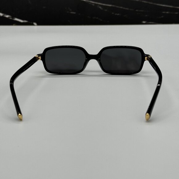NEW MIU MIU SQUARE BLACK WOMEN SUNGLASSES MU11ZS 16K5S0 MIU MIU MU11ZSF - Picture 9 of 13